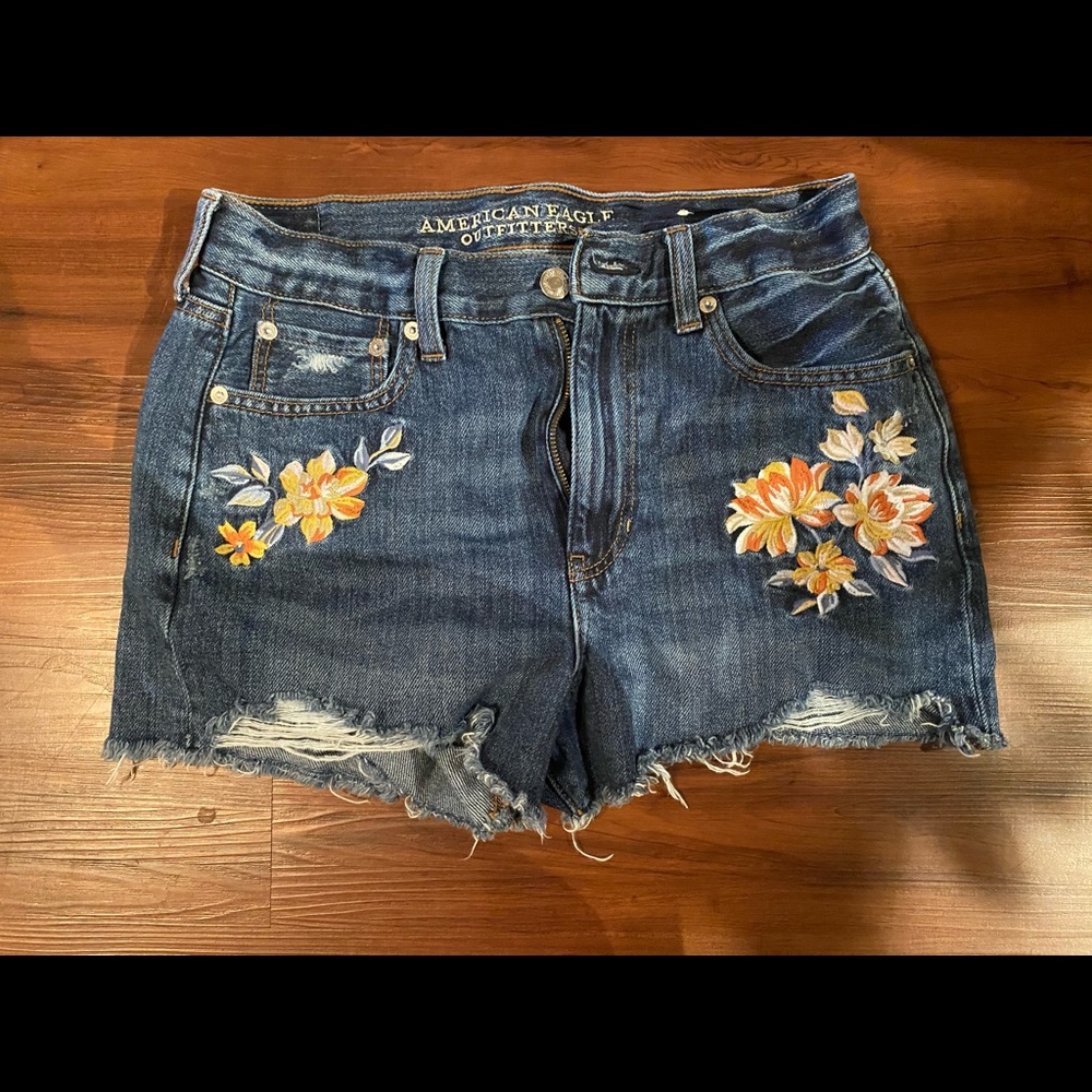 American eagle denim shorts